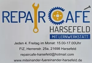 Flyer_RepairCafé Harsefeld.jpg, © Miteinander Füreinander Harsefeld e.V.