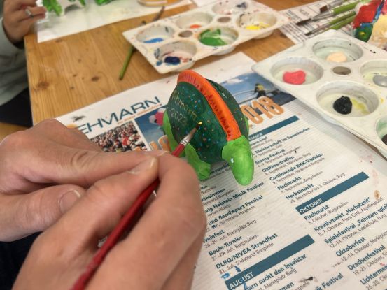 Porzellan bemalen, &copy; TSF