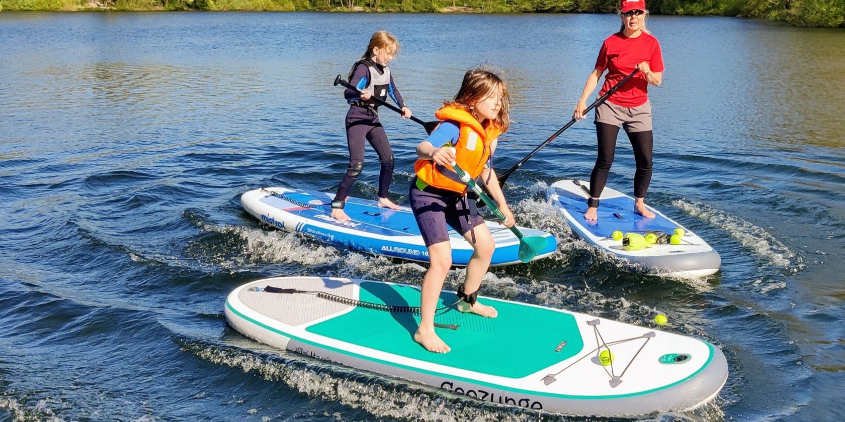 SUP BASIC-Kurs: Spielerisch die Grundlagen des Stand Up Paddling lernen &ndash; f&uuml;r Gro&szlig; und Klein ein unvergessliches Erlebnis auf dem Wasser, &copy; Norbert Schulz