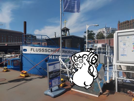 SoProSchifferabenteuer_quer0, © Foto: Bettina Ehrenberg, Graphik Angela Glökler / Flussschifferkirche Hamburg