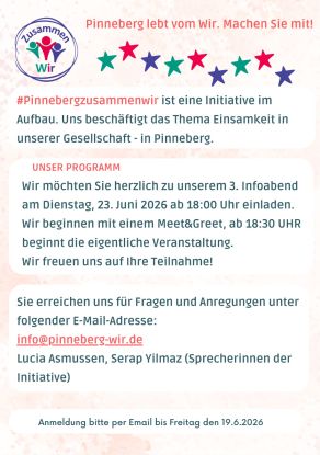 Einladungsflyer Informationen