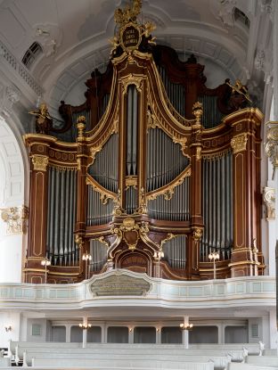 Große Orgel / Steinmeyer, © St. Michaelis