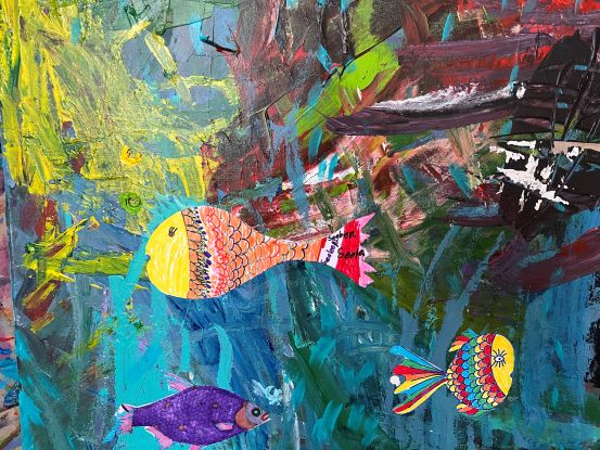 Ausstellung - FARBEN, FORMEN, FANTASIE & AUSDRUCK, &copy; Simone Timmann