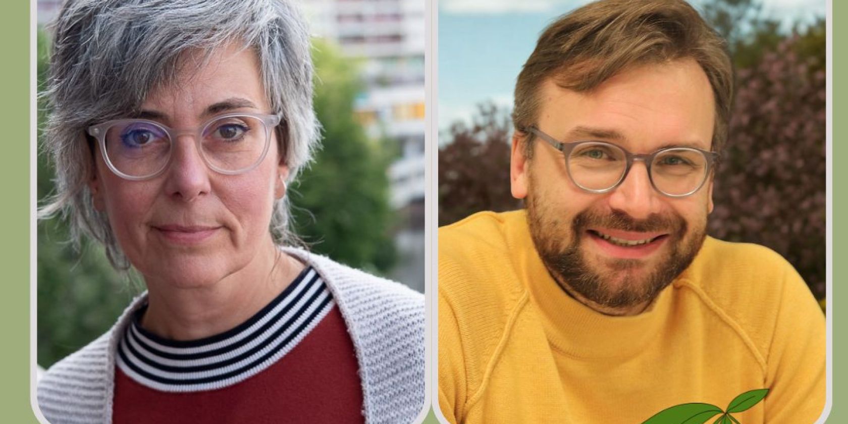 Lyriker*innen: Annette Hagemann und Michael Pietrucha, &copy; Bert Strebe / privat