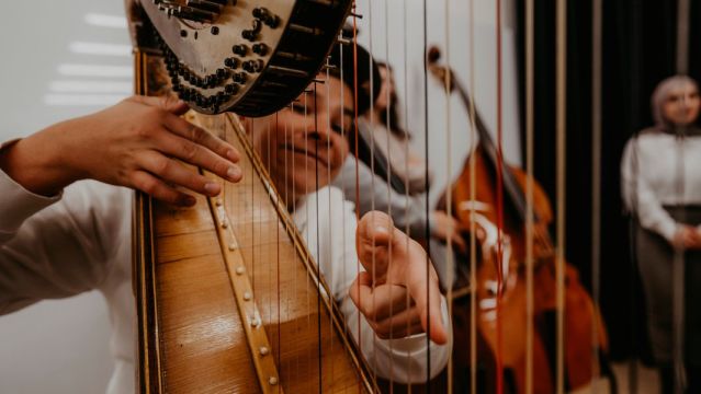 Workshop: Klassiko Orchesterinstrumente, © Sophie Wolter