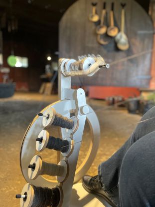 Spinnen im Rieck Haus, &copy; Bergedorfer Museumslandschaft