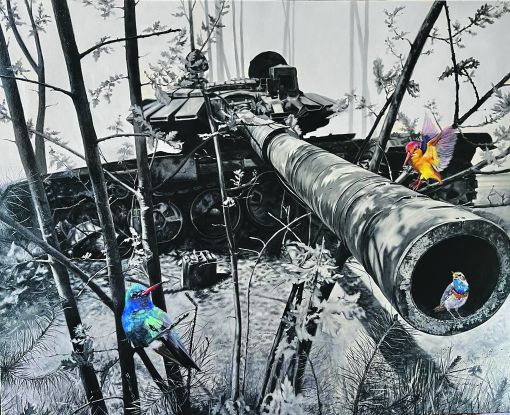 Foto zur Ausstellung "Wenn das Eisen schweigt", © vhs Wedel