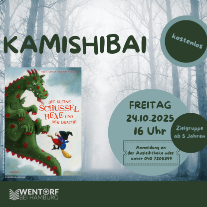 Kamishibai "Die kleine Schusselhexe und der Drache", © Kamishibai