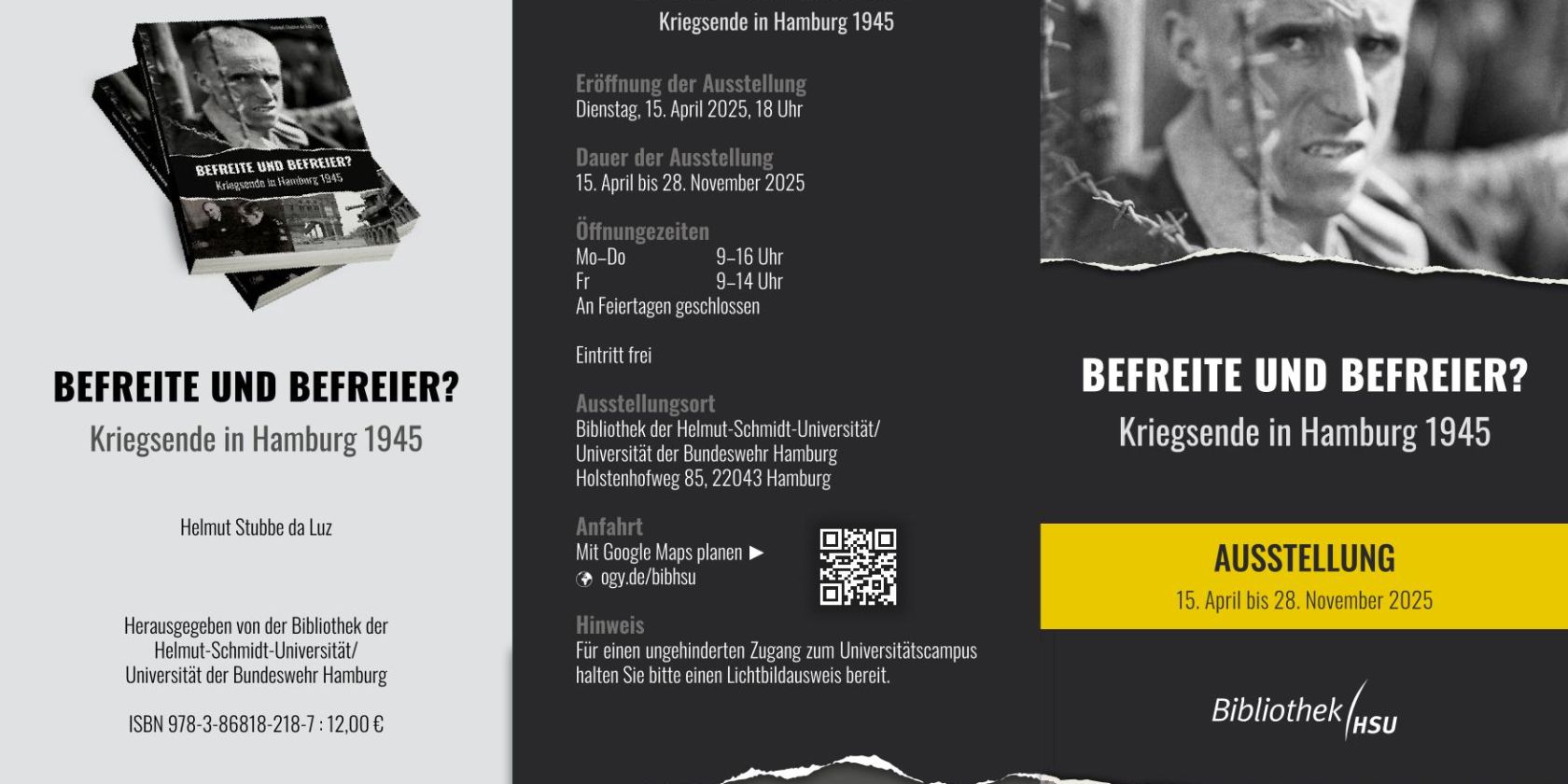 Flyer_Befreite-und-Befreier__vorne, © Bibliothek der Helmut-Schmidt-Universität/Universität der Bundeswehr Hamburg