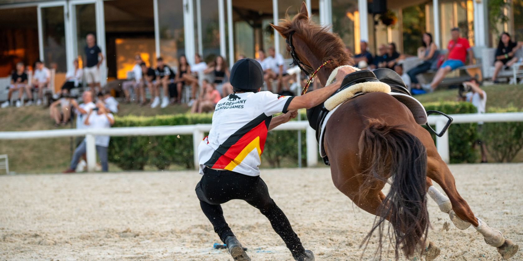 Mounted Games Welteinzelmeisterschaft 2026 in Luhm&uuml;hlen, &copy; Jonas Richter