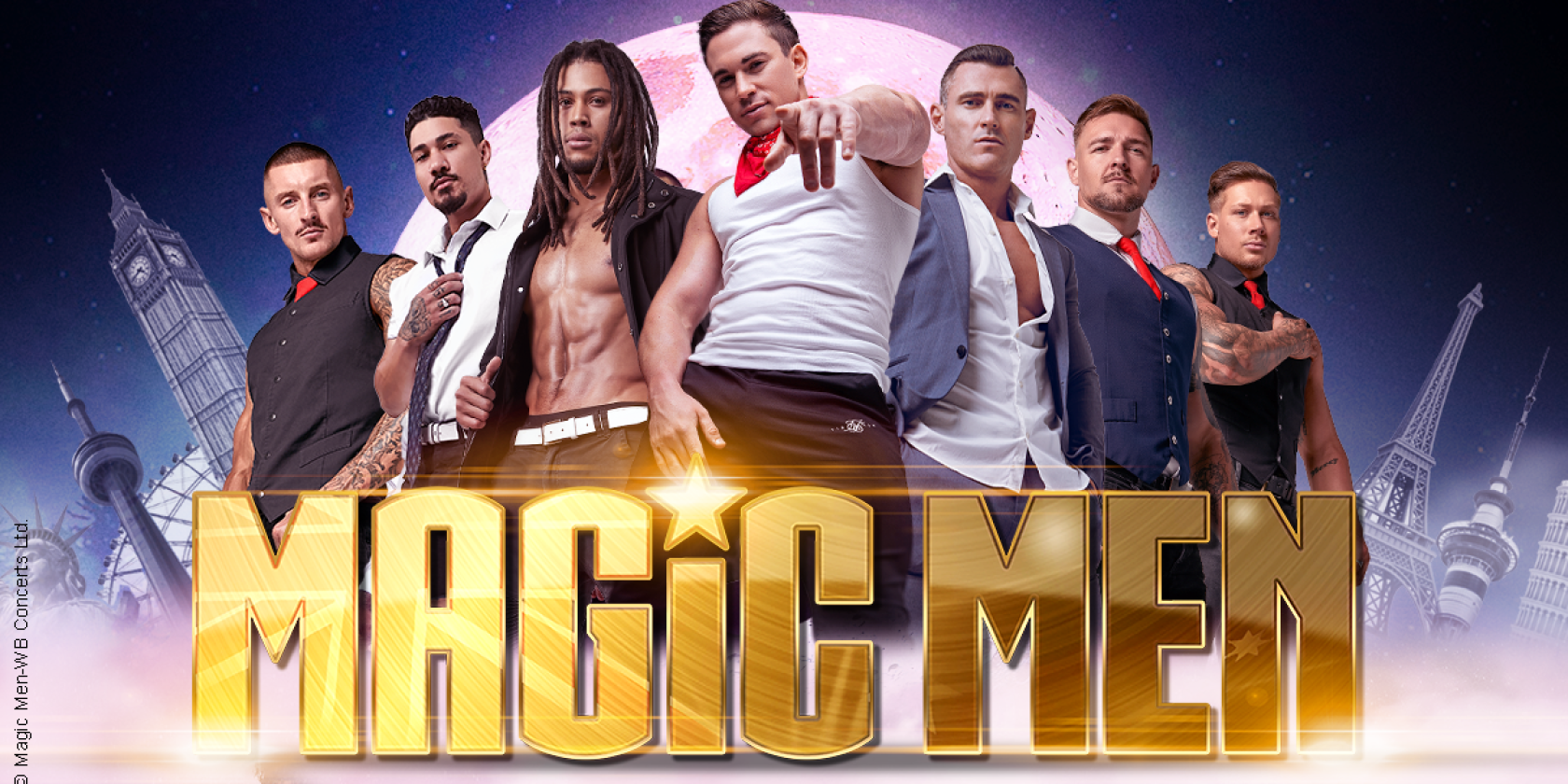 Magic Men - Taking Over The World Tour 2026, &copy; links im Bild