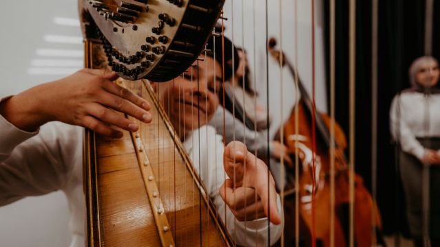 Workshop: Klassiko Orchesterinstrumente, © Sophie Wolter