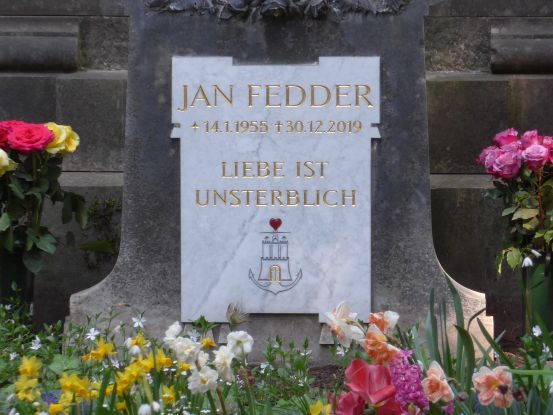 Grab Jan Fedder Friedhof Ohlsdorf, &copy; Hamburger Friedh&ouml;fe