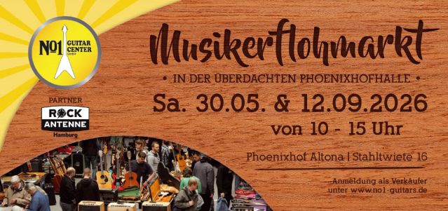 2026-flohmarkt-flyer, &copy; No.1 Guitar Center GmbH