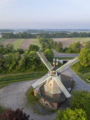 DJI_0309_Holländer Mühle Artlenburg_5_1, © Samtgemeinde Scahrnebeck